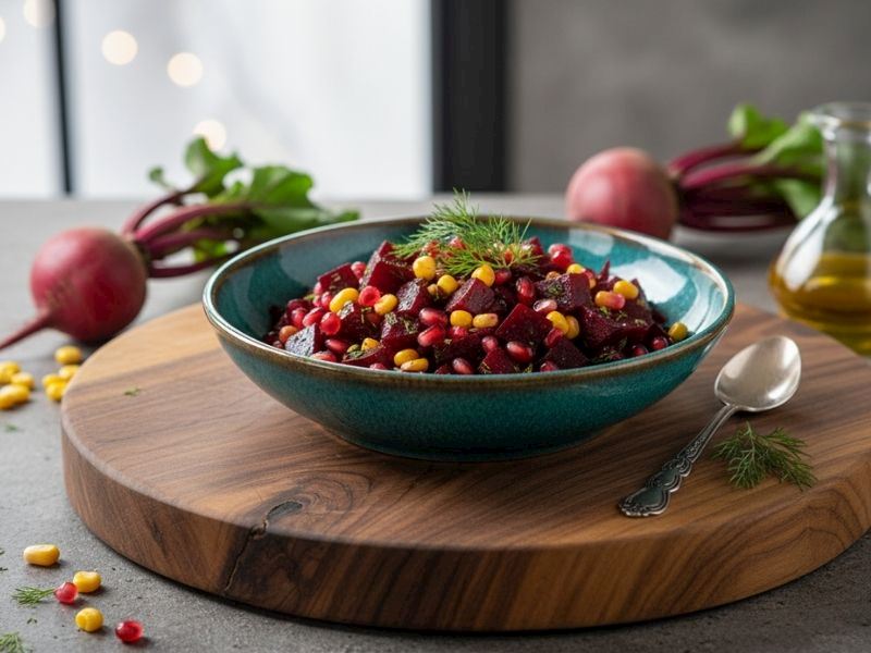 Kırmızı Pancar Salatası Tarifi