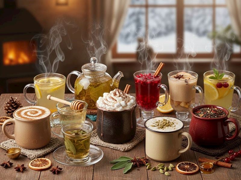 Kış Mevsiminde Mutlaka İçilmesi Gereken 10 İçecek