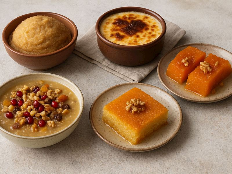 Kışın Hangi Tatlılar Yapılabilir?