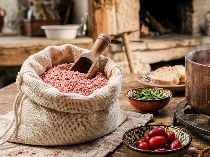 Kışlık Kızılcık Tarhanası Nasıl Yapılır?