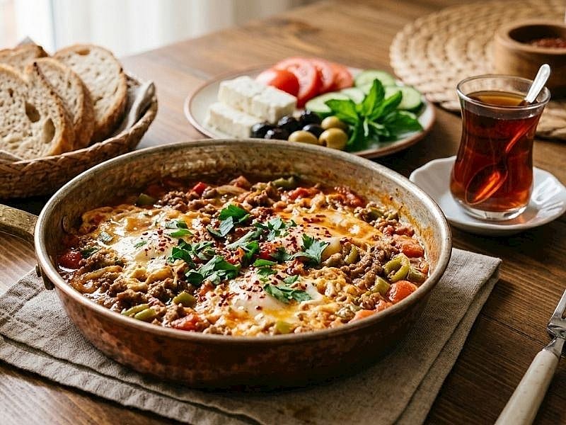 Kıymalı Menemen Soğanlı Mı Olur, Soğansız Mı?