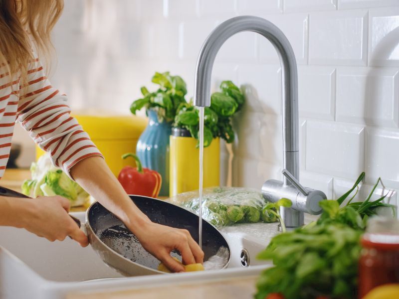 Kızartma Sonrası Mutfak Temizliği Nasıl Yapılır?