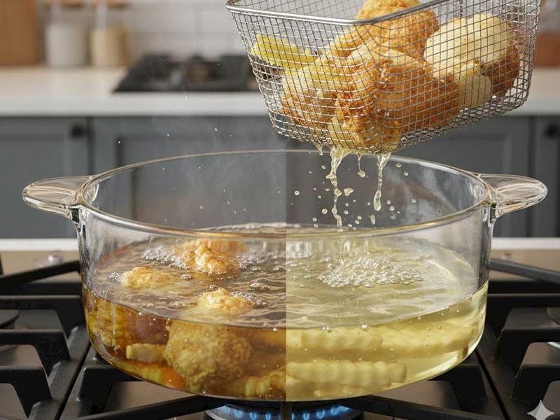 Kızartma Yağına Neden Soğukken Yiyecek Eklenmez?