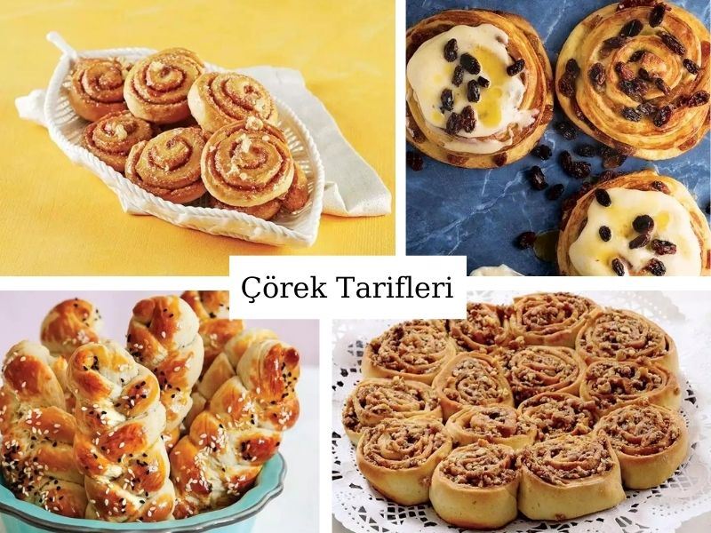 Kolay Çörek Tarifleri: Tatlı ve Tuzlu 10 Farklı Çörek Tarifi