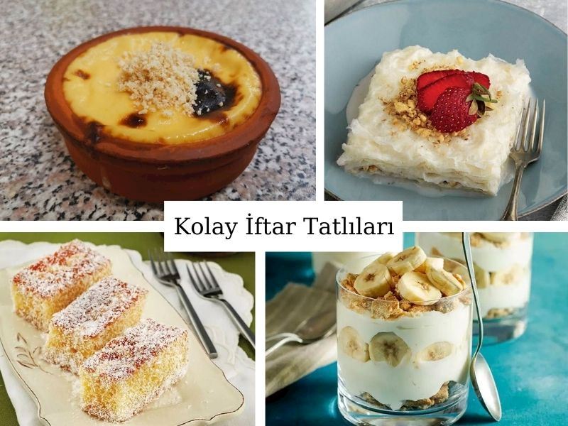 Kolay İftar Tatlıları: Ramazan Sofralarına Özel 35 İftar Tatlısı
