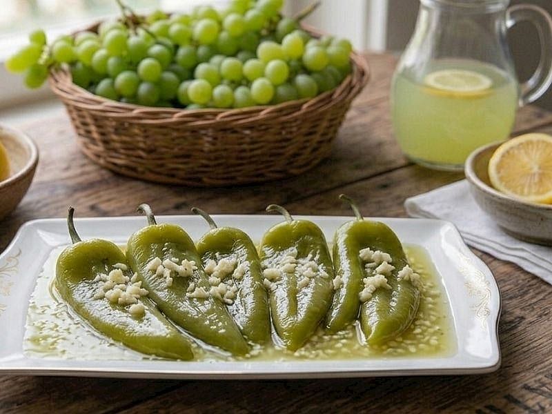 Koruk Suyundan Köz Biber Turşusu Nasıl Yapılır?