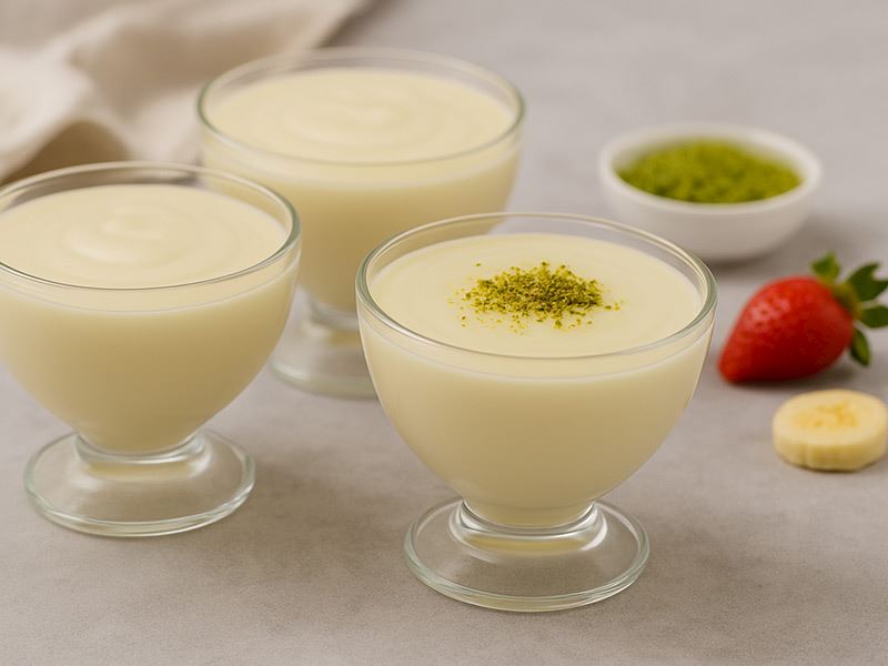 Kremalı Muhallebi Nasıl Yapılır?