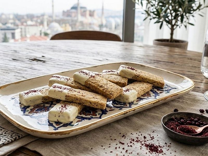 Kurabiyeye Eklenen Bir Tutam Sumak Ezber Bozan Aroma Katıyor