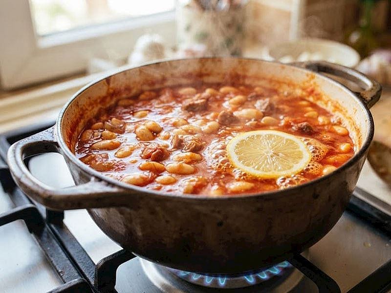 Kuru Fasulye Pişerken Suyuna Neden Bir Dilim Limon Atılır?