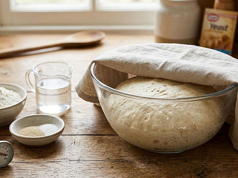 Kuru Mayalı Hamur Kaç Saatte Mayalanır?