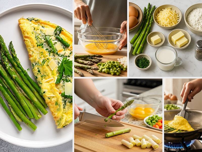 Kuşkonmazlı Omlet Yapmanın 5 Püf Noktası