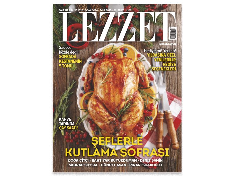 Lezzet Dergisi’nden Yıl Sonuna Özel Yeni Sayı!