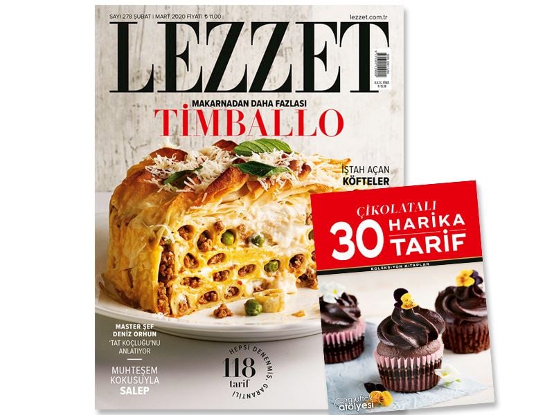 Lezzet Şubat-Mart Sayısı Bayilerde!