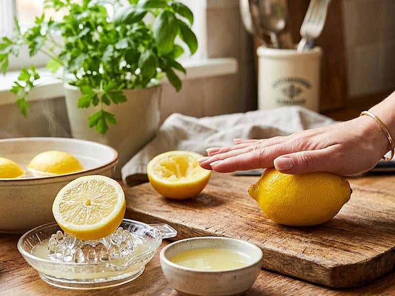 Limonun Suyunu Fazlaca Çıkarmanızı Sağlayacak Pratik Yöntem