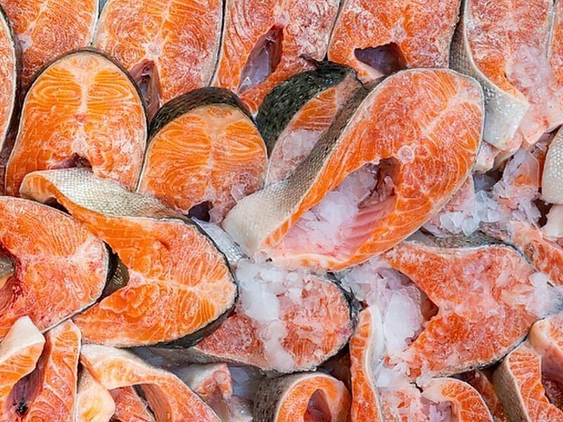 Lokum Kıvamında Donmuş Somon Pişirme Yöntemi
