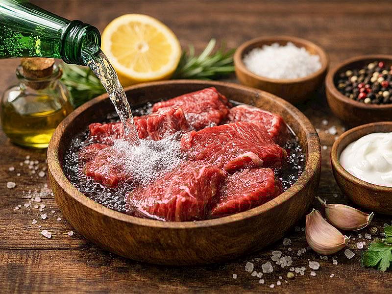 Maden Suyu Dana Etini Yumuşatır Mı?