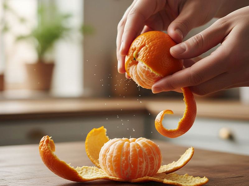 Mandalina Soymanın En Pratik 5 Yolu