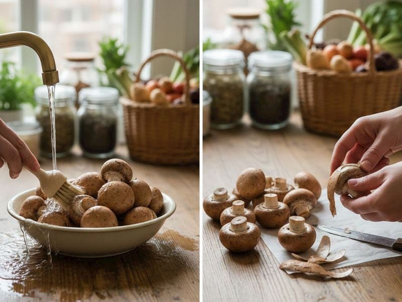 Mantar Yıkanır Mı Yoksa Soyulur Mu?