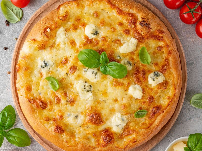 Margarita Pizza İçinde Mantar ve Domates Olur Mu?