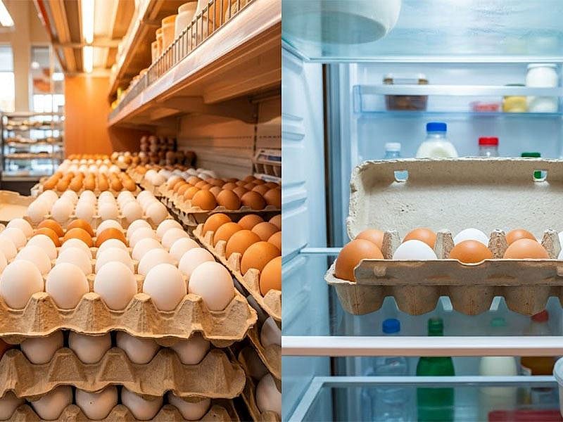 Marketlerde Yumurtalar Neden Buzdolabında Saklanmaz?