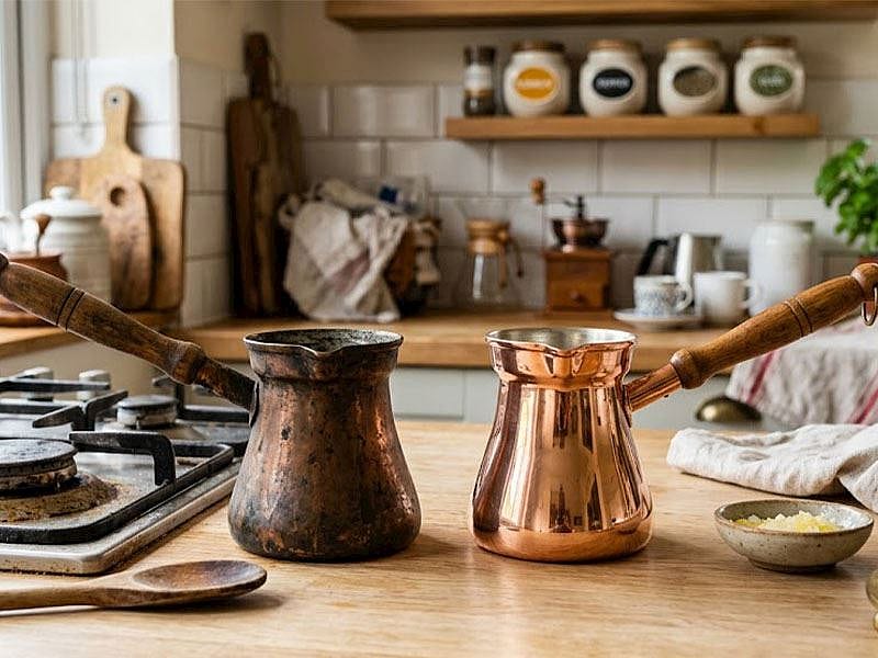 Matlaşan Cezveleri İlk Günkü Parlaklığına Bu Yöntemle Getirebilirsiniz