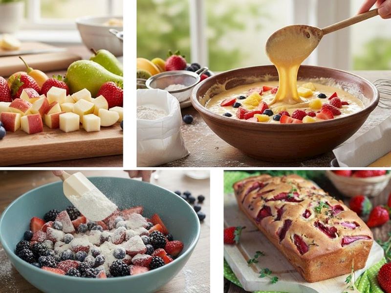 Meyveli Kek Yapmak İçin 6 Mükemmel Tüyo