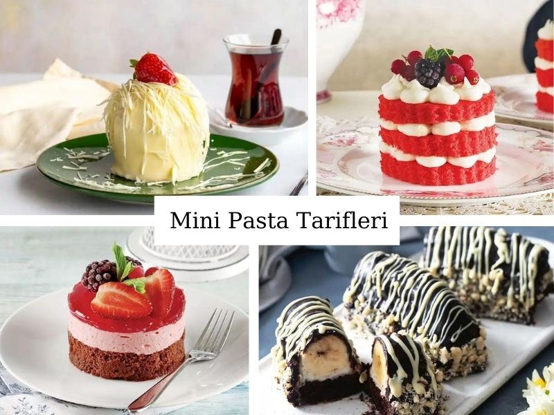 Mini Pasta Tarifleri: Tam Ağızlara Layık Porsiyonluk 12 Mini Pasta Tarifi