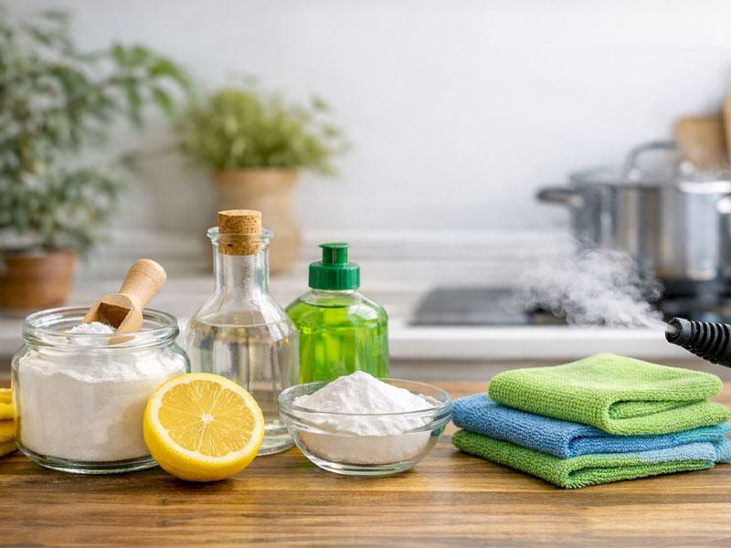 Mutfak Temizliğinde 100 Kat Etkili Malzeme Buymuş