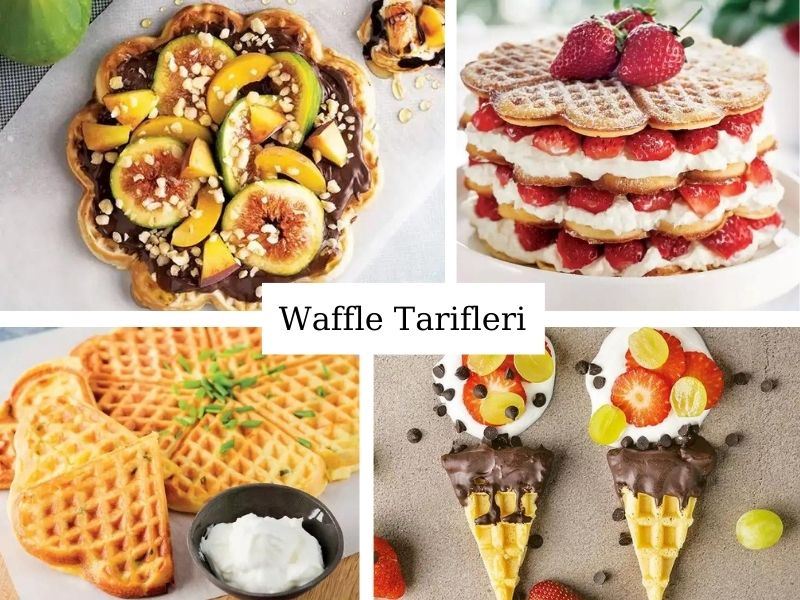 Nefis Waffle Tarifleri: Evde Kolayca Yapabileceğiniz 12 Farklı Waffle Tarifi