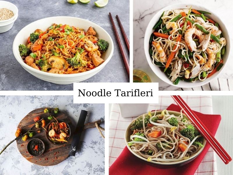 Noodle Tarifleri: Evde Kolayca Hazırlanan 17 Nefis Noodle Tarifi