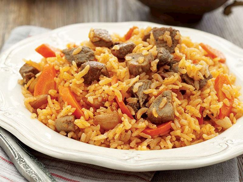 Özbek Pilavına Safran Konur Mu?