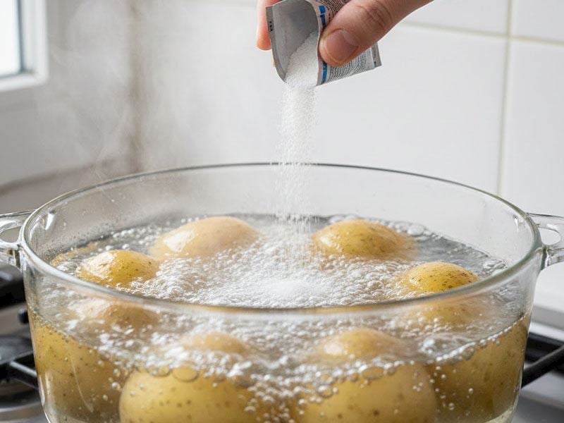 Patates Haşlarken Karbonat Atılır Mı?