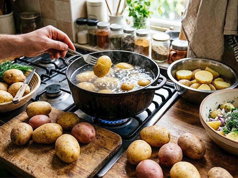Patates Salatası İçin Patates Kaç Dakika Haşlanmalı?
