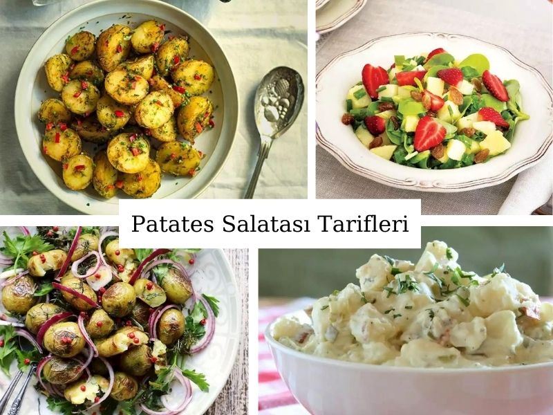 Patates Salatası Tarifleri: Mutlaka Denemeniz Gereken 10 Patates Salatası Çeşidi