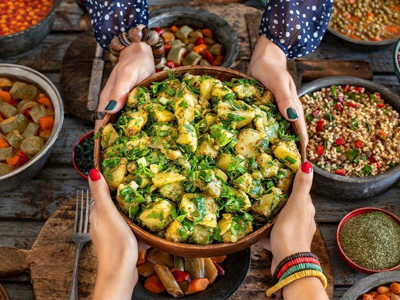 Patates Salatasının İçine Ne Konulur?