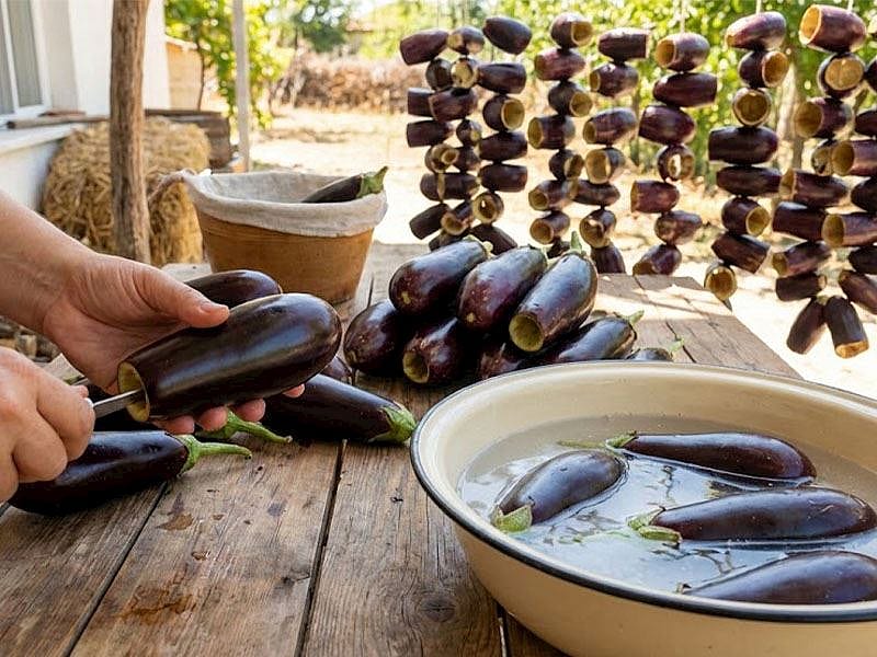 Patlıcan Hangi Suda Bekletilir?