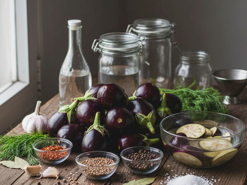 Patlıcan Turşusuna Su Konur Mu?