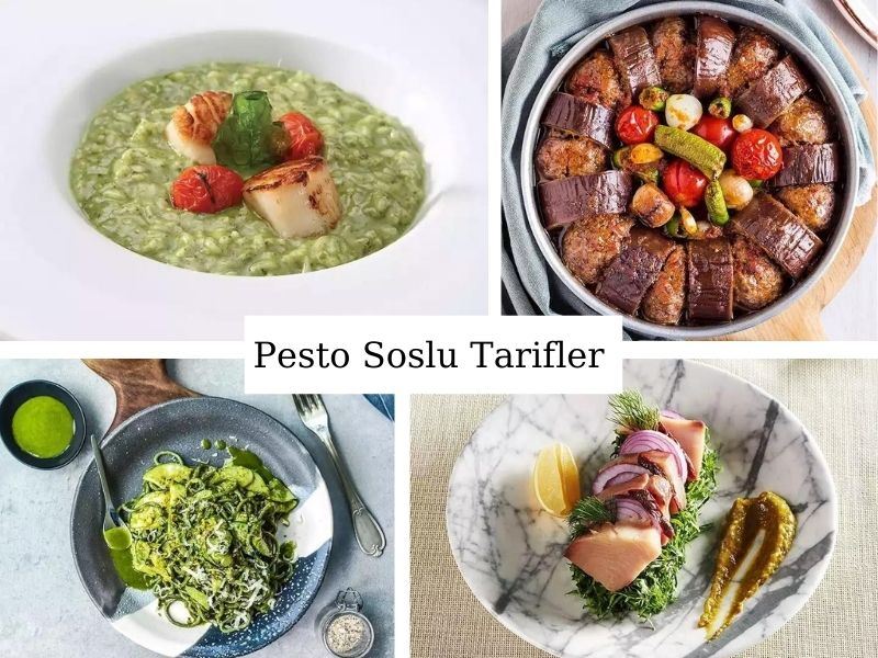Pesto Soslu Tarifler: Pesto Sosla Zenginleşen 10 Farklı tarif