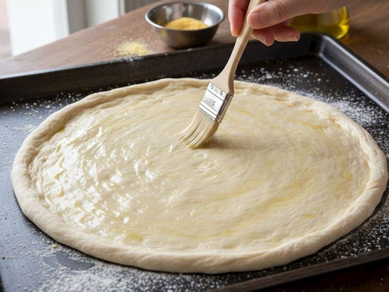 Pizza Hamurunun Tepsiye Yapışmaması İçin Ne Yapmalı?