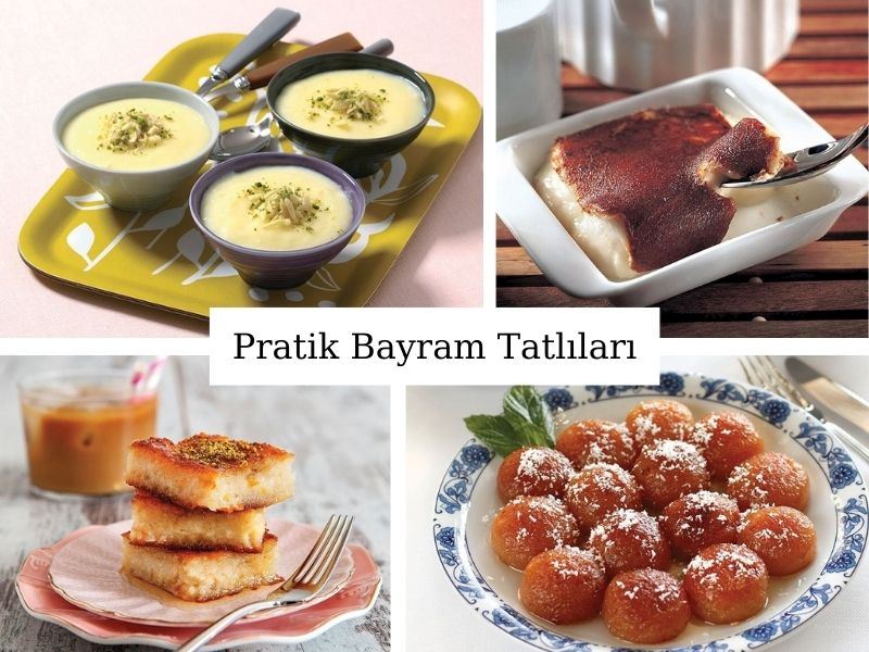 Pratik Bayram Tatlıları: Birbirinden Lezzetli 15 Bayram Tatlısı