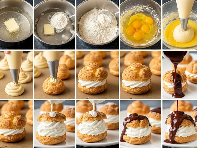 Profiterol Yapmak İçin 10 Altın İpucu