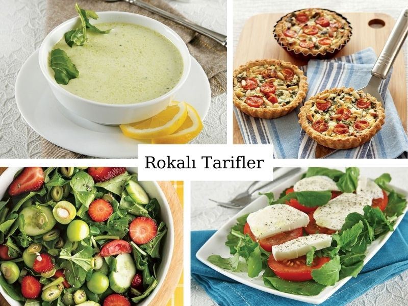 Rokalı Tarifler: Roka ile Yapılan 10 Farklı Tarif