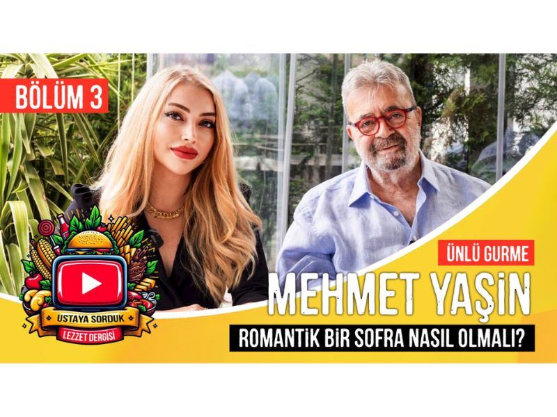 Romantik Bir Akşam Yemeği Masası Nasıl Olmalı? Mehmet Yaşin Anlatıyor