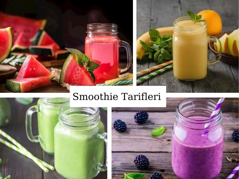 Sağlıklı Smoothie Tarifleri: Hafif ve Lezzetli 17 Smoothie Tarifi