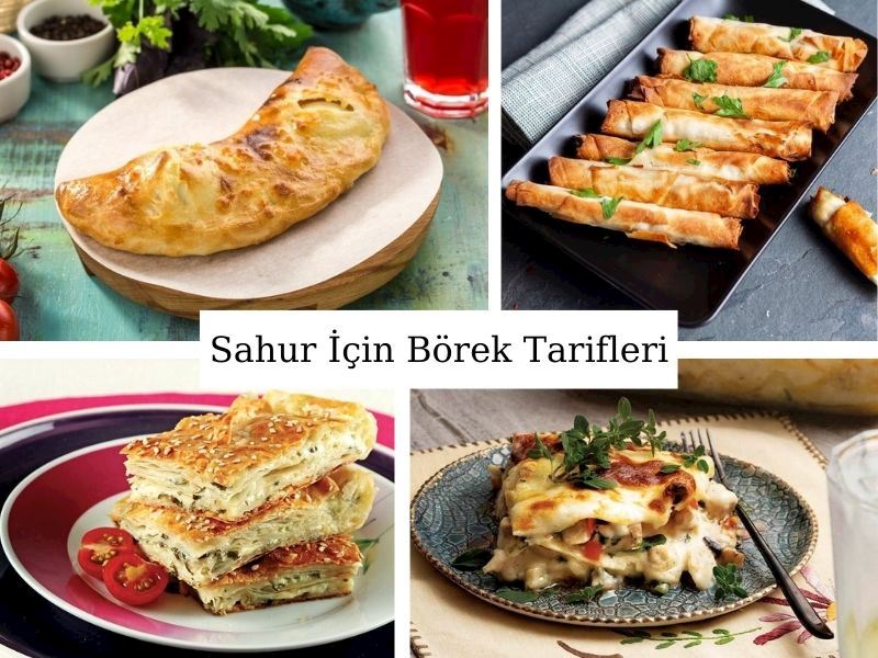 Sahur İçin Börek Tarifleri: Sahurda Tok Tutan 21 Börek Tarifi