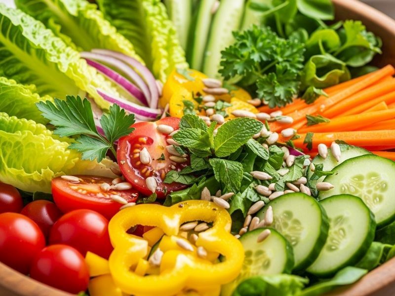 Salata İçine Hangi Sebzeler Konur? 