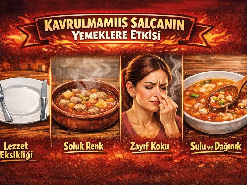 Salça Kavrulmazsa Ne Olur?