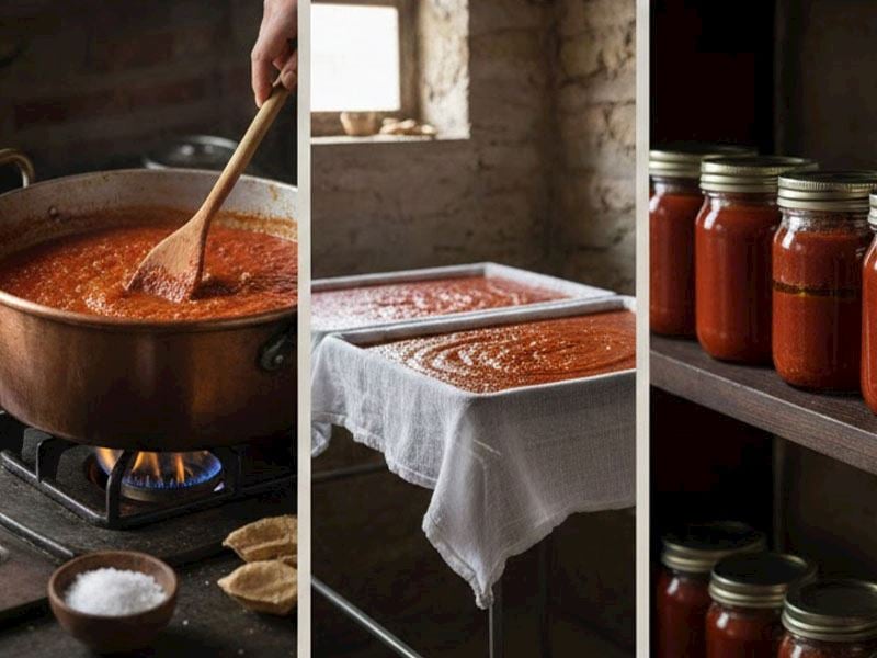 Salçanın Kararmaması İçin Ne Yapılır?