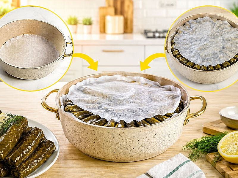 Sarma Pişirirken Herkesin Bilmesi Gereken Taktik Buymuş