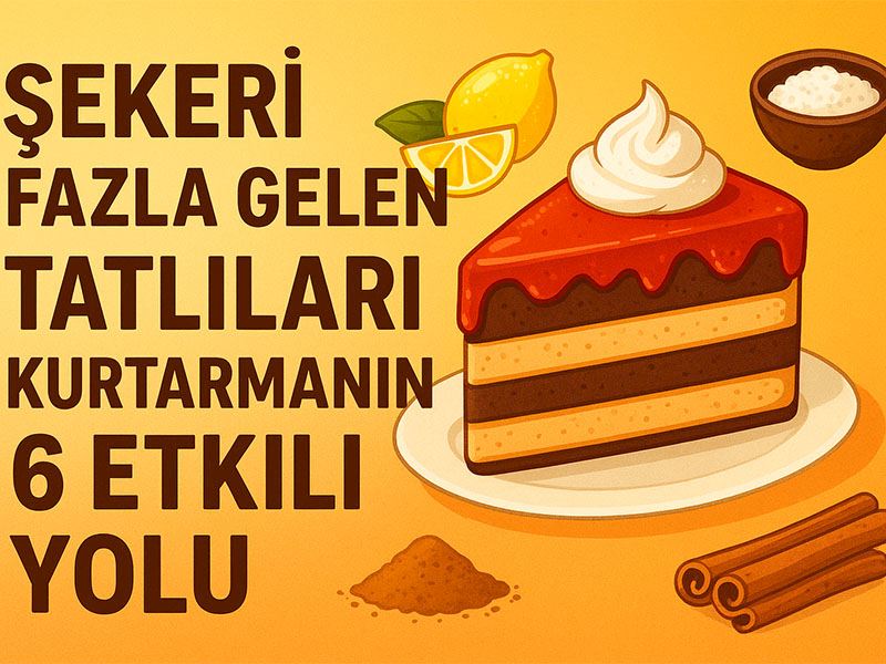 Şeker Bombası Tatlılar için Hayat Kurtaran 6 Dokunuş